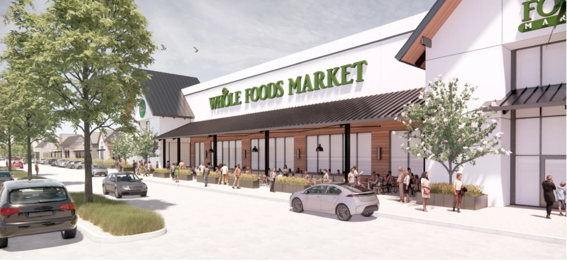 West Grove Whole Foods Market rendering